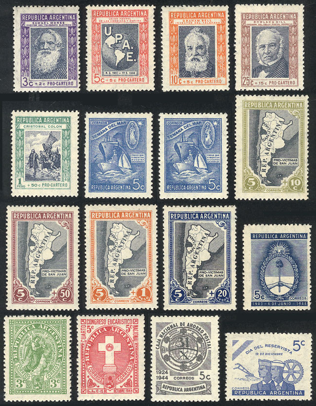 Lot 466 - Argentina general issues - Guillermo Jalil - Philatino Auction # 2339 ARGENTINA: Budget auction with very good material of all periods, including rarities! Lot 466 - Argentina general issues - Guillermo Jalil - Philatino Auction # 2339 ARGENTINA: Budget auction with very good material of all periods, including rarities!