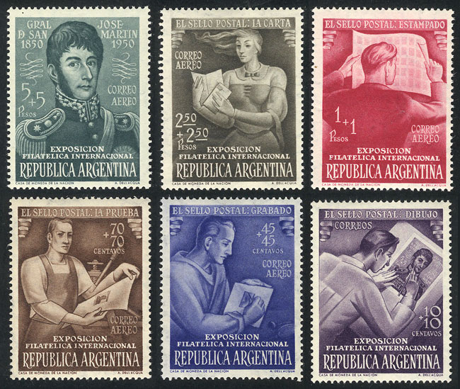 Lot 575 - Argentina general issues - Guillermo Jalil - Philatino Auction # 2339 ARGENTINA: Budget auction with very good material of all periods, including rarities! Lot 575 - Argentina general issues - Guillermo Jalil - Philatino Auction # 2339 ARGENTINA: Budget auction with very good material of all periods, including rarities!