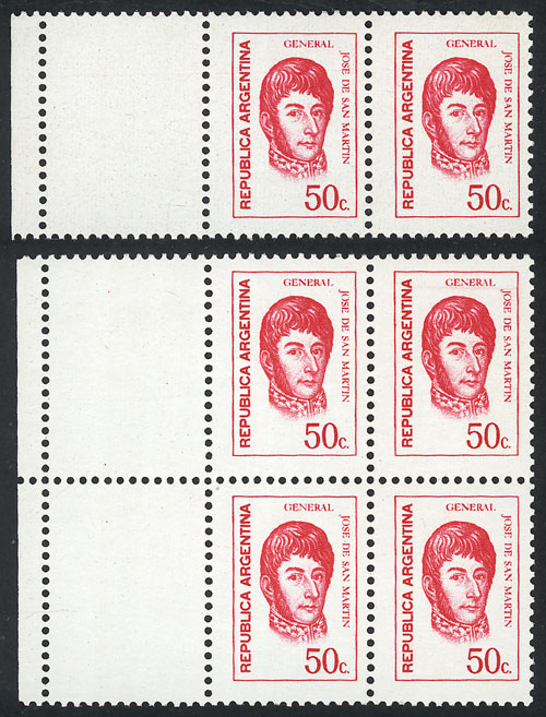 Lot 904 - Argentina general issues -  Guillermo Jalil - Philatino Auction # 2339 ARGENTINA: Budget auction with very good material of all periods, including rarities!