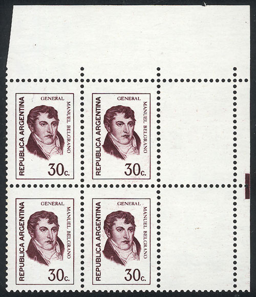 Lot 912 - Argentina general issues -  Guillermo Jalil - Philatino Auction # 2339 ARGENTINA: Budget auction with very good material of all periods, including rarities!