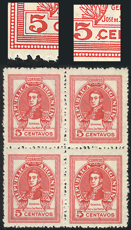 Lot 429 - Argentina general issues -  Guillermo Jalil - Philatino Auction # 2339 ARGENTINA: Budget auction with very good material of all periods, including rarities!