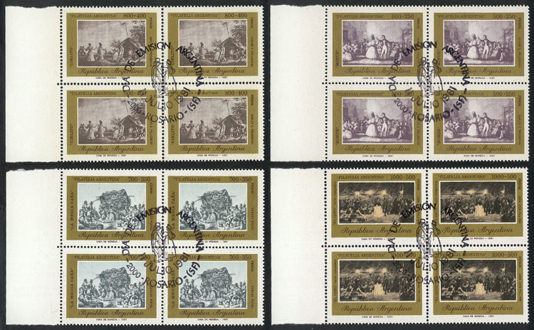 Lot 969 - Argentina general issues -  Guillermo Jalil - Philatino Auction # 2339 ARGENTINA: Budget auction with very good material of all periods, including rarities!