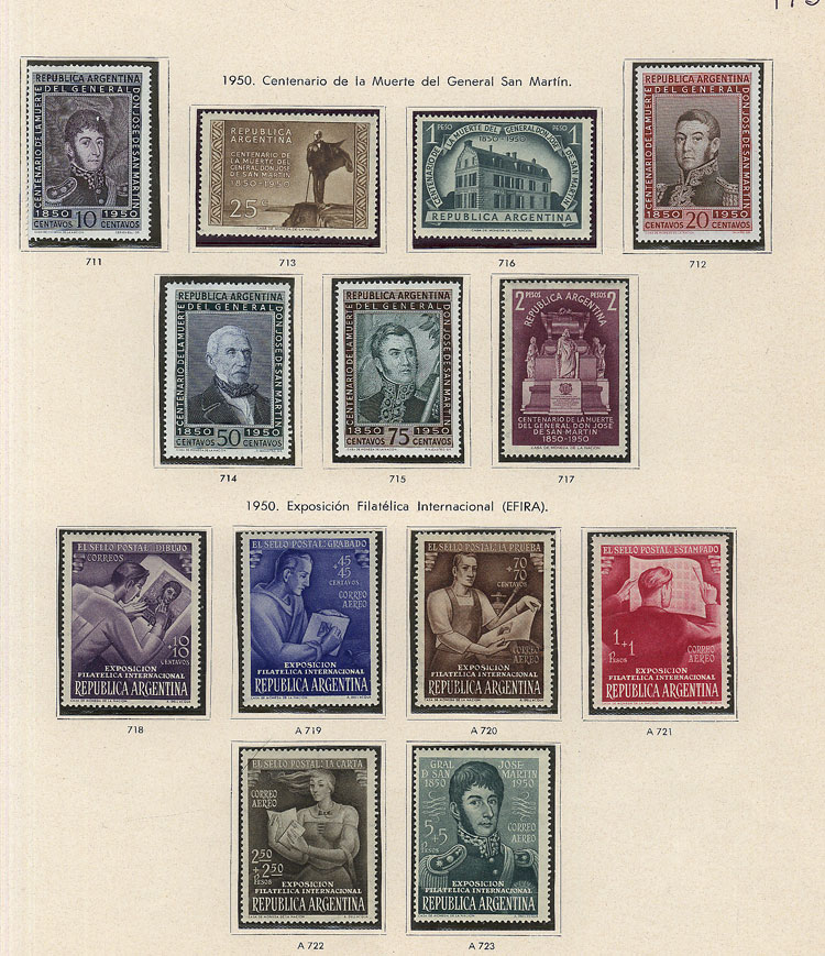 Lot 570 - Argentina general issues - Guillermo Jalil - Philatino Auction # 2339 ARGENTINA: Budget auction with very good material of all periods, including rarities! Lot 570 - Argentina general issues - Guillermo Jalil - Philatino Auction # 2339 ARGENTINA: Budget auction with very good material of all periods, including rarities!