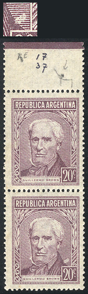 Lot 612 - Argentina general issues - Guillermo Jalil - Philatino Auction # 2339 ARGENTINA: Budget auction with very good material of all periods, including rarities! Lot 612 - Argentina general issues - Guillermo Jalil - Philatino Auction # 2339 ARGENTINA: Budget auction with very good material of all periods, including rarities!