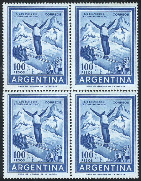 Lot 891 - Argentina general issues -  Guillermo Jalil - Philatino Auction # 2339 ARGENTINA: Budget auction with very good material of all periods, including rarities!
