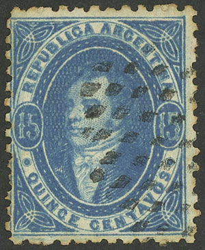 Lot 92 - Argentina rivadavias -  Guillermo Jalil - Philatino Auction # 2339 ARGENTINA: Budget auction with very good material of all periods, including rarities!