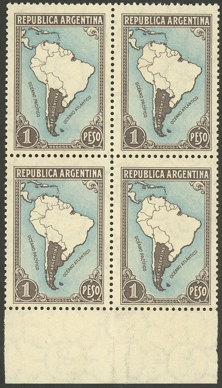 Lot 319 - Argentina general issues - Guillermo Jalil - Philatino Auction # 2339 ARGENTINA: Budget auction with very good material of all periods, including rarities! Lot 319 - Argentina general issues - Guillermo Jalil - Philatino Auction # 2339 ARGENTINA: Budget auction with very good material of all periods, including rarities!