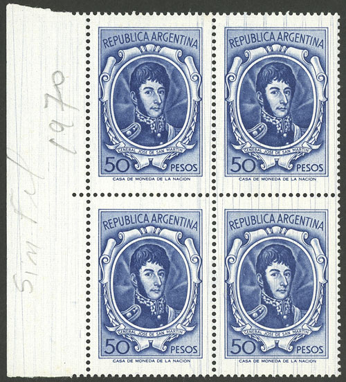 Lot 871 - Argentina general issues - Guillermo Jalil - Philatino Auction # 2339 ARGENTINA: Budget auction with very good material of all periods, including rarities! Lot 871 - Argentina general issues - Guillermo Jalil - Philatino Auction # 2339 ARGENTINA: Budget auction with very good material of all periods, including rarities!