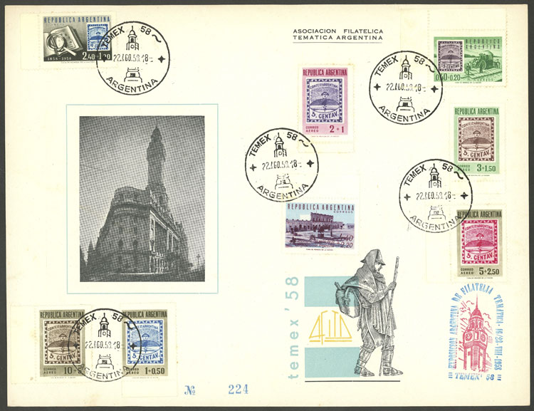 Lot 700 - Argentina general issues -  Guillermo Jalil - Philatino Auction # 2339 ARGENTINA: Budget auction with very good material of all periods, including rarities!