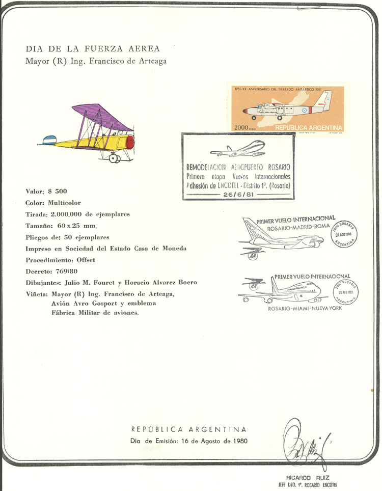 Lot 967 - Argentina general issues -  Guillermo Jalil - Philatino Auction # 2339 ARGENTINA: Budget auction with very good material of all periods, including rarities!