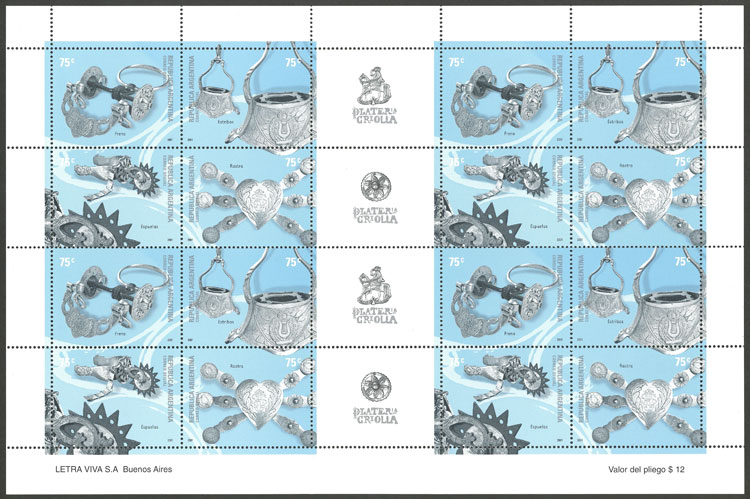 Lot 1044 - Argentina general issues -  Guillermo Jalil - Philatino Auction # 2339 ARGENTINA: Budget auction with very good material of all periods, including rarities!