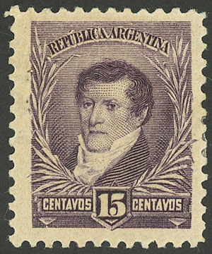 Lot 166 - Argentina general issues -  Guillermo Jalil - Philatino Auction # 2339 ARGENTINA: Budget auction with very good material of all periods, including rarities!