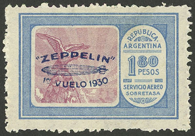 Lot 1080 - Argentina airmail - Guillermo Jalil - Philatino Auction # 2339 ARGENTINA: Budget auction with very good material of all periods, including rarities! Lot 1080 - Argentina airmail - Guillermo Jalil - Philatino Auction # 2339 ARGENTINA: Budget auction with very good material of all periods, including rarities!