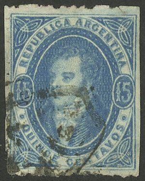 Lot 93 - Argentina rivadavias -  Guillermo Jalil - Philatino Auction # 2339 ARGENTINA: Budget auction with very good material of all periods, including rarities!