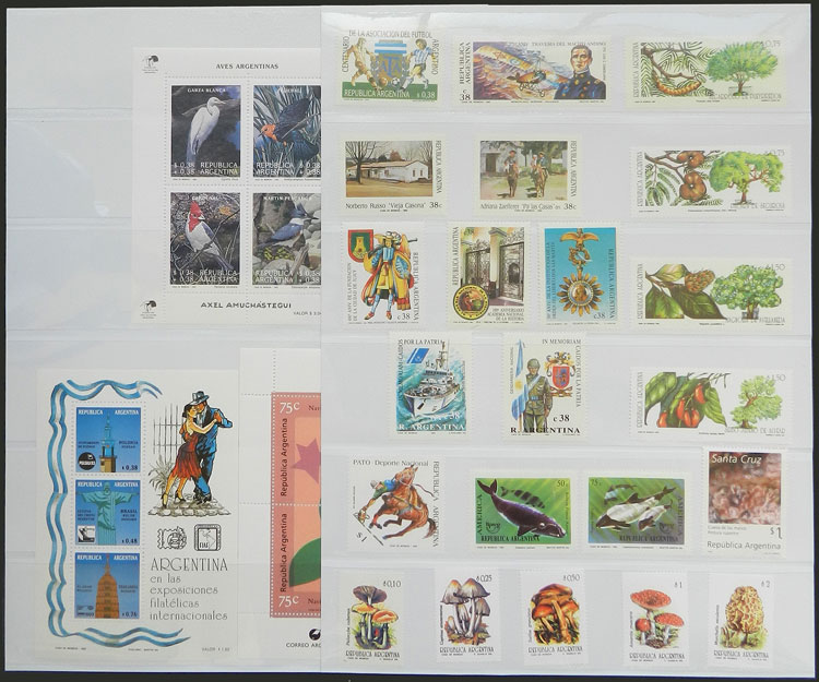 Lot 1007 - Argentina general issues -  Guillermo Jalil - Philatino Auction # 2339 ARGENTINA: Budget auction with very good material of all periods, including rarities!