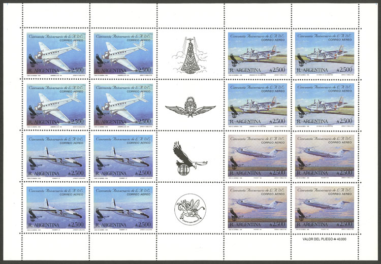 Lot 998 - Argentina general issues -  Guillermo Jalil - Philatino Auction # 2339 ARGENTINA: Budget auction with very good material of all periods, including rarities!