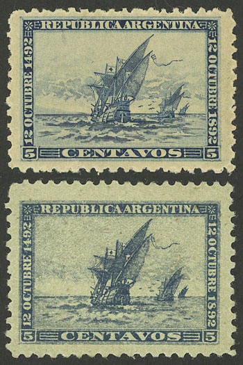 Lot 157 - Argentina general issues -  Guillermo Jalil - Philatino Auction # 2339 ARGENTINA: Budget auction with very good material of all periods, including rarities!