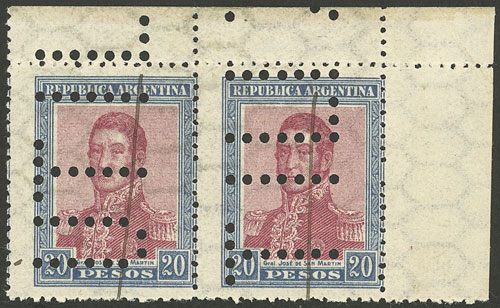 Lot 239 - Argentina general issues - Guillermo Jalil - Philatino Auction # 2339 ARGENTINA: Budget auction with very good material of all periods, including rarities! Lot 239 - Argentina general issues - Guillermo Jalil - Philatino Auction # 2339 ARGENTINA: Budget auction with very good material of all periods, including rarities!