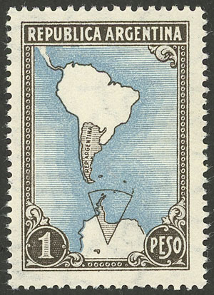 Lot 438 - Argentina general issues -  Guillermo Jalil - Philatino Auction # 2339 ARGENTINA: Budget auction with very good material of all periods, including rarities!