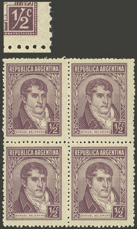 Lot 384 - Argentina general issues -  Guillermo Jalil - Philatino Auction # 2339 ARGENTINA: Budget auction with very good material of all periods, including rarities!