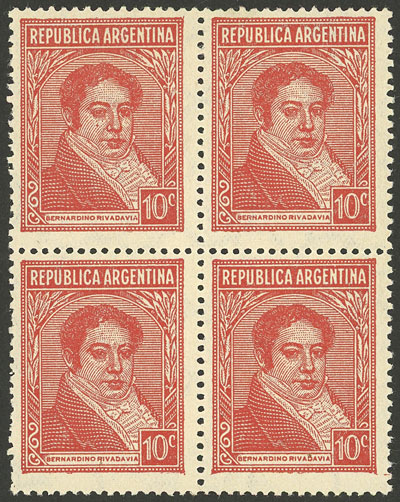 Lot 373 - Argentina general issues -  Guillermo Jalil - Philatino Auction # 2339 ARGENTINA: Budget auction with very good material of all periods, including rarities!