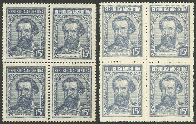 Lot 444 - Argentina general issues -  Guillermo Jalil - Philatino Auction # 2339 ARGENTINA: Budget auction with very good material of all periods, including rarities!