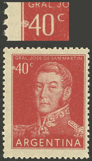 Lot 627 - Argentina general issues - Guillermo Jalil - Philatino Auction # 2339 ARGENTINA: Budget auction with very good material of all periods, including rarities! Lot 627 - Argentina general issues - Guillermo Jalil - Philatino Auction # 2339 ARGENTINA: Budget auction with very good material of all periods, including rarities!