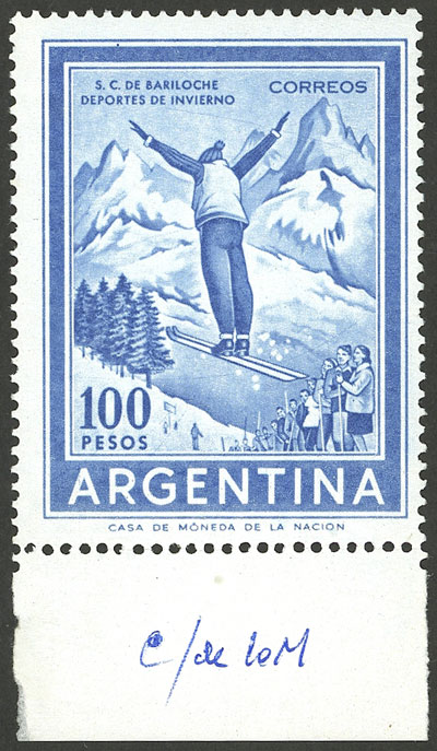 Lot 890 - Argentina general issues -  Guillermo Jalil - Philatino Auction # 2339 ARGENTINA: Budget auction with very good material of all periods, including rarities!