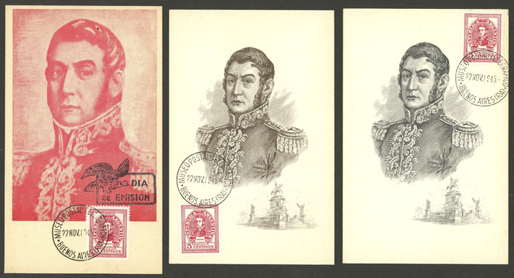 Lot 451 - Argentina general issues - Guillermo Jalil - Philatino Auction # 2339 ARGENTINA: Budget auction with very good material of all periods, including rarities! Lot 451 - Argentina general issues - Guillermo Jalil - Philatino Auction # 2339 ARGENTINA: Budget auction with very good material of all periods, including rarities!