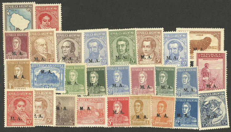 Lot 1297 - Argentina OFFICIAL STAMPS - LOTS - Guillermo Jalil - Philatino Auction # 2339 ARGENTINA: Budget auction with very good material of all periods, including rarities! Lot 1297 - Argentina OFFICIAL STAMPS - LOTS - Guillermo Jalil - Philatino Auction # 2339 ARGENTINA: Budget auction with very good material of all periods, including rarities!