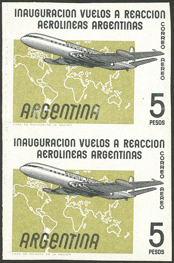 Lot 1108 - Argentina airmail - Guillermo Jalil - Philatino Auction # 2339 ARGENTINA: Budget auction with very good material of all periods, including rarities! Lot 1108 - Argentina airmail - Guillermo Jalil - Philatino Auction # 2339 ARGENTINA: Budget auction with very good material of all periods, including rarities!