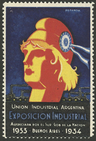 Lot 1509 - Argentina cinderellas -  Guillermo Jalil - Philatino Auction # 2339 ARGENTINA: Budget auction with very good material of all periods, including rarities!