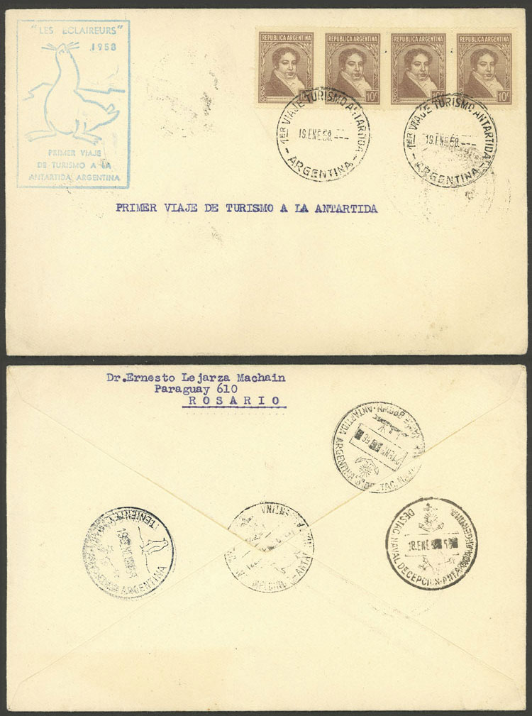 Lot 3 - argentine antarctica postal history - Guillermo Jalil - Philatino Auction # 2339 ARGENTINA: Budget auction with very good material of all periods, including rarities! Lot 3 - argentine antarctica postal history - Guillermo Jalil - Philatino Auction # 2339 ARGENTINA: Budget auction with very good material of all periods, including rarities!