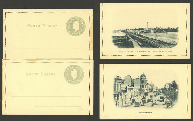 Lot 1337 - Argentina Postal stationery - Guillermo Jalil - Philatino Auction # 2339 ARGENTINA: Budget auction with very good material of all periods, including rarities! Lot 1337 - Argentina Postal stationery - Guillermo Jalil - Philatino Auction # 2339 ARGENTINA: Budget auction with very good material of all periods, including rarities!