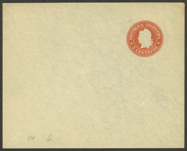 Lot 1349 - Argentina Postal stationery - Guillermo Jalil - Philatino Auction # 2339 ARGENTINA: Budget auction with very good material of all periods, including rarities! Lot 1349 - Argentina Postal stationery - Guillermo Jalil - Philatino Auction # 2339 ARGENTINA: Budget auction with very good material of all periods, including rarities!
