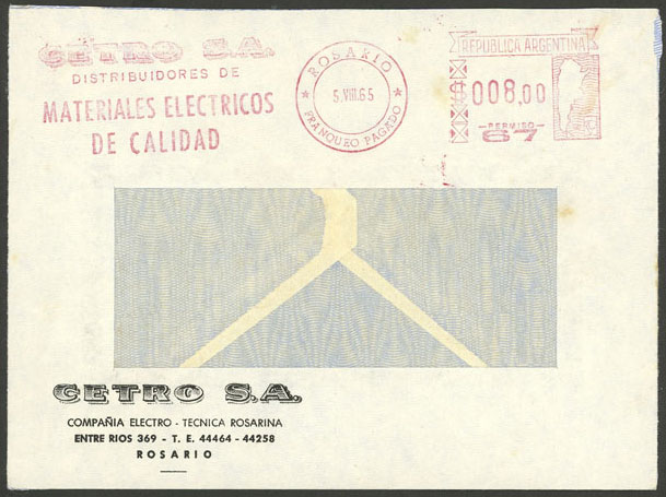 Lot 1435 - Argentina postal history - Guillermo Jalil - Philatino Auction # 2339 ARGENTINA: Budget auction with very good material of all periods, including rarities! Lot 1435 - Argentina postal history - Guillermo Jalil - Philatino Auction # 2339 ARGENTINA: Budget auction with very good material of all periods, including rarities!