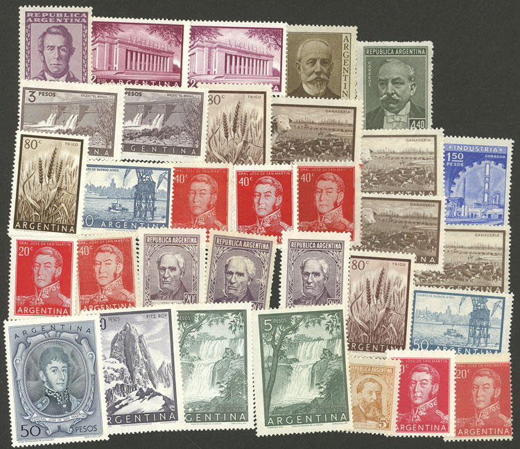 Lot 1477 - Argentina Lots and Collections -  Guillermo Jalil - Philatino Auction # 2339 ARGENTINA: Budget auction with very good material of all periods, including rarities!