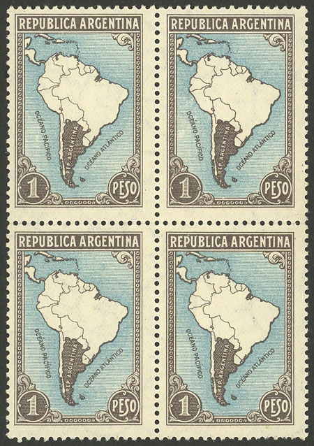 Lot 320 - Argentina general issues - Guillermo Jalil - Philatino Auction # 2339 ARGENTINA: Budget auction with very good material of all periods, including rarities! Lot 320 - Argentina general issues - Guillermo Jalil - Philatino Auction # 2339 ARGENTINA: Budget auction with very good material of all periods, including rarities!