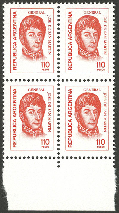Lot 939 - Argentina general issues -  Guillermo Jalil - Philatino Auction # 2339 ARGENTINA: Budget auction with very good material of all periods, including rarities!