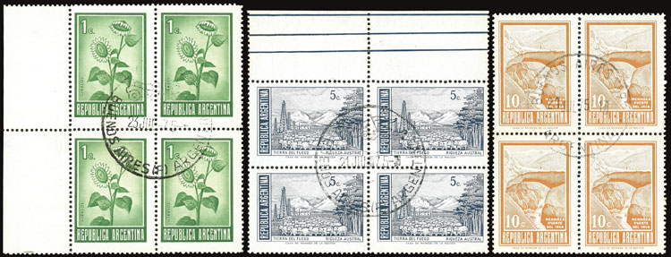 Lot 909 - Argentina general issues -  Guillermo Jalil - Philatino Auction # 2339 ARGENTINA: Budget auction with very good material of all periods, including rarities!