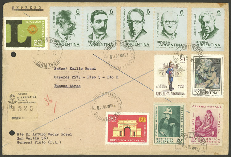 Lot 1439 - Argentina postal history - Guillermo Jalil - Philatino Auction # 2339 ARGENTINA: Budget auction with very good material of all periods, including rarities! Lot 1439 - Argentina postal history - Guillermo Jalil - Philatino Auction # 2339 ARGENTINA: Budget auction with very good material of all periods, including rarities!