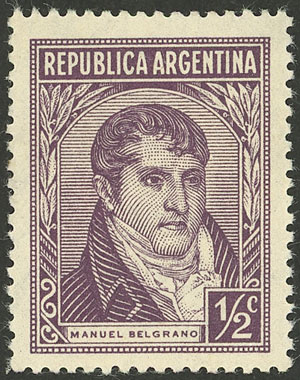 Lot 353 - Argentina general issues -  Guillermo Jalil - Philatino Auction # 2339 ARGENTINA: Budget auction with very good material of all periods, including rarities!