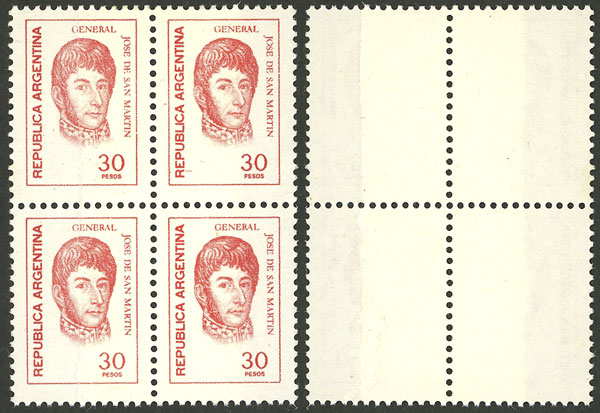 Lot 935 - Argentina general issues -  Guillermo Jalil - Philatino Auction # 2339 ARGENTINA: Budget auction with very good material of all periods, including rarities!