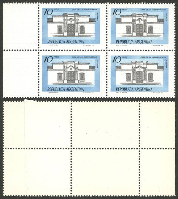 Lot 945 - Argentina general issues -  Guillermo Jalil - Philatino Auction # 2339 ARGENTINA: Budget auction with very good material of all periods, including rarities!