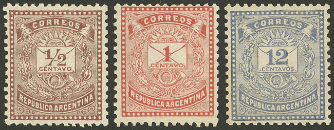 Lot 131 - Argentina general issues - Guillermo Jalil - Philatino Auction # 2339 ARGENTINA: Budget auction with very good material of all periods, including rarities! Lot 131 - Argentina general issues - Guillermo Jalil - Philatino Auction # 2339 ARGENTINA: Budget auction with very good material of all periods, including rarities!