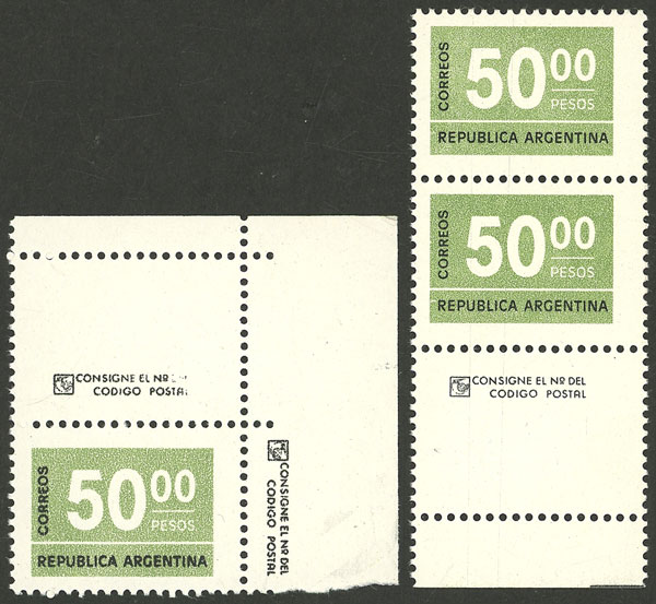 Lot 933 - Argentina general issues -  Guillermo Jalil - Philatino Auction # 2339 ARGENTINA: Budget auction with very good material of all periods, including rarities!