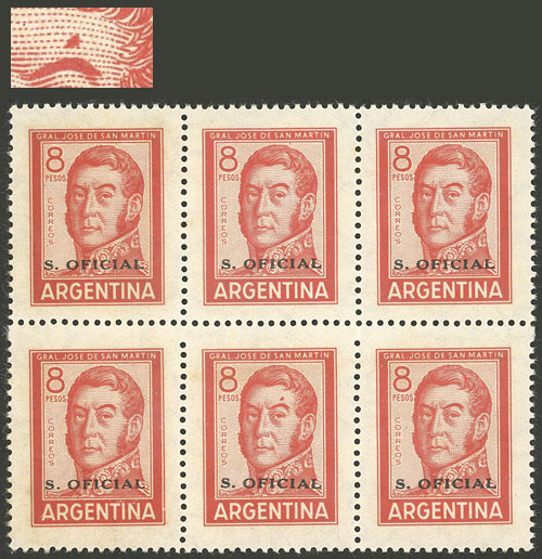 Lot 1282 - Argentina official stamps - Guillermo Jalil - Philatino Auction # 2339 ARGENTINA: Budget auction with very good material of all periods, including rarities! Lot 1282 - Argentina official stamps - Guillermo Jalil - Philatino Auction # 2339 ARGENTINA: Budget auction with very good material of all periods, including rarities!