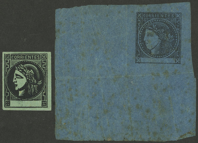 Lot 39 - Argentina corrientes - Guillermo Jalil - Philatino Auction # 2339 ARGENTINA: Budget auction with very good material of all periods, including rarities! Lot 39 - Argentina corrientes - Guillermo Jalil - Philatino Auction # 2339 ARGENTINA: Budget auction with very good material of all periods, including rarities!