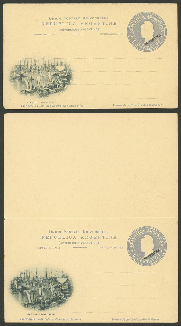 Lot 1364 - Argentina Postal stationery - Guillermo Jalil - Philatino Auction # 2339 ARGENTINA: Budget auction with very good material of all periods, including rarities! Lot 1364 - Argentina Postal stationery - Guillermo Jalil - Philatino Auction # 2339 ARGENTINA: Budget auction with very good material of all periods, including rarities!