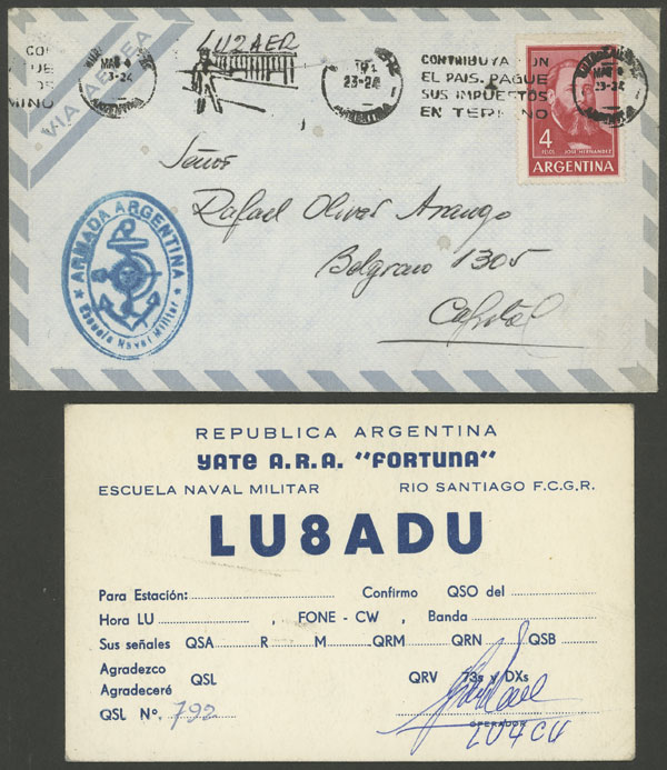 Lot 1436 - Argentina postal history - Guillermo Jalil - Philatino Auction # 2339 ARGENTINA: Budget auction with very good material of all periods, including rarities! Lot 1436 - Argentina postal history - Guillermo Jalil - Philatino Auction # 2339 ARGENTINA: Budget auction with very good material of all periods, including rarities!